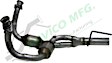 125413 Front Catalytic Converter, 4.7L, 8Cyl, CARB and Federal EPA Standards, 50-state Legal, Exact Fit Series, Direct Fit