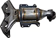 2004 Honda Civic - Front Catalytic Converter, 1.7L 4Cyl, Federal EPA Standard, 46-State Legal (Cannot ship to CA, CO, NY or ME), Manifold Converter, Standard Series