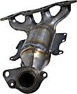 2004 Honda Civic - Front Catalytic Converter, 1.7L 4Cyl, Federal EPA Standard, 46-State Legal (Cannot ship to CA, CO, NY or ME), Manifold Converter, Standard Series