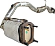 1998 Ford Contour - Front Catalytic Converter, 4 Cyl 2.0L, Federal EPA Standard, 46-State Legal (Cannot ship to CA, CO, NY or ME), Exact Fit Series