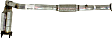 1998 Ford Contour - Front Catalytic Converter, 4 Cyl 2.0L, Federal EPA Standard, 46-State Legal (Cannot ship to CA, CO, NY or ME), Exact Fit Series
