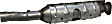 16171 Center Catalytic Converter, 5.4L, 8Cyl, Federal EPA Standard, 46-State Legal (Cannot ship to CA, CO, NY or ME), Exact Fit Series, Direct Fit