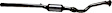 16183 Driver Side Catalytic Converter, 2.8L, 6Cyl, Federal EPA Standard, 46-State Legal (Cannot ship to CA, CO, NY or ME), Exact Fit Series, Direct Fit