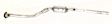 16183 Driver Side Catalytic Converter, 2.8L, 6Cyl, Federal EPA Standard, 46-State Legal (Cannot ship to CA, CO, NY or ME), Exact Fit Series, Direct Fit