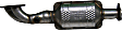 16236 Center Catalytic Converter, Federal EPA Standard, 46-State Legal (Cannot ship to CA, CO, NY or ME), Exact Fit Series, Direct Fit