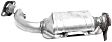1998 Ford Contour - Rear Catalytic Converter, 6 Cyl 2.5L, Federal EPA Standard, 46-State Legal (Cannot ship to CA, CO, NY or ME), Automatic Transaxle, 1 O2 Port, Exact Fit Series