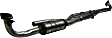 169792 Center Catalytic Converter, 1.8L, 4Cyl, CARB and Federal EPA Standards, 50-state Legal, Exact Fit Series, Direct Fit