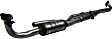 169802 Center Catalytic Converter, 1.8L, 4Cyl, CARB and Federal EPA Standards, 50-state Legal, Exact Fit Series, Direct Fit