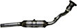 169820 Center Catalytic Converter, 1.8L, 4Cyl, CARB and Federal EPA Standards, 50-state Legal, FWD, Exact Fit Series, Direct Fit