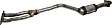 17031 Center Catalytic Converter, 1.9L, 4Cyl, Federal EPA Standard, 46-State Legal (Cannot ship to CA, CO, NY or ME), Exact Fit Series, Direct Fit