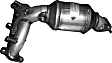 17105 Front, Passenger Side Catalytic Converter, 2.7L, 6Cyl, Federal EPA Standard, 46-State Legal (Cannot ship to CA, CO, NY or ME), Exact Fit Series, Direct Fit
