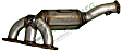 17113 Rear Catalytic Converter, Federal EPA Standard, 46-State Legal (Cannot ship to CA, CO, NY or ME), Exact Fit Series, Direct Fit