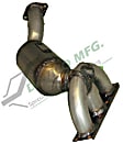 17113 Rear Catalytic Converter, Federal EPA Standard, 46-State Legal (Cannot ship to CA, CO, NY or ME), Exact Fit Series, Direct Fit