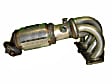 17128 Front Catalytic Converter, 2.4L, 4Cyl, Federal EPA Standard, 46-State Legal (Cannot ship to CA, CO, NY or ME), Exact Fit Series, Direct Fit