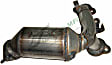 17129 Front, Driver Side Catalytic Converter, Federal EPA Standard, 46-State Legal (Cannot ship to CA, CO, NY or ME), Exact Fit Series, Direct Fit