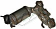 17129 Front, Driver Side Catalytic Converter, Federal EPA Standard, 46-State Legal (Cannot ship to CA, CO, NY or ME), Exact Fit Series, Direct Fit