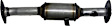 17155 Rear Catalytic Converter, 2.3L, 4Cyl, Federal EPA Standard, 46-State Legal (Cannot ship to CA, CO, NY or ME), Exact Fit Series, Direct Fit