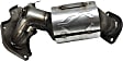 17165 Front, Passenger Side Catalytic Converter, 3.5L, 6Cyl, Federal EPA Standard, 46-State Legal (Cannot ship to CA, CO, NY or ME), Exact Fit Series, Direct Fit