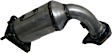 17204 Front, Passenger Side Catalytic Converter, 3.5L, 6Cyl, Federal EPA Standard, 46-State Legal (Cannot ship to CA, CO, NY or ME), Exact Fit Series, Direct Fit