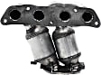 17219 Front Catalytic Converter, 1.8L, 4Cyl, Federal EPA Standard, 46-State Legal (Cannot ship to CA, CO, NY or ME), Exact Fit Series, Direct Fit