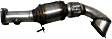 17297 Rear Catalytic Converter, 3.0L, 6Cyl, Federal EPA Standard, 46-State Legal (Cannot ship to CA, CO, NY or ME), Exact Fit Series, Direct Fit