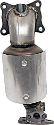 17323 Front, Driver Side Catalytic Converter, 6 Cylinder, Radiator Side Precat, Federal EPA Standard, 46-State Legal (Cannot ship to CA, CO, NY or ME)	