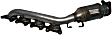 17337 Passenger Side Catalytic Converter, 4.6L, 8Cyl, Federal EPA Standard, 46-State Legal (Cannot ship to CA, CO, NY or ME), Exact Fit Series, Direct Fit