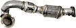 17397 Front, Rearward Catalytic Converter, 3.0L, 6Cyl, Federal EPA Standard, 46-State Legal (Cannot ship to CA, CO, NY or ME), Exact Fit Series, Direct Fit