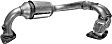 17429 Rear Catalytic Converter, 1.8L, 4Cyl, Federal EPA Standard, 46-State Legal (Cannot ship to CA, CO, NY or ME), Exact Fit Series, Direct Fit