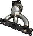 17442 Front, Passenger Side Catalytic Converter, 3.2L, 6Cyl, Federal EPA Standard, 46-State Legal (Cannot ship to CA, CO, NY or ME), Exact Fit Series, Direct Fit