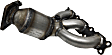 17442 Front, Passenger Side Catalytic Converter, 3.2L, 6Cyl, Federal EPA Standard, 46-State Legal (Cannot ship to CA, CO, NY or ME), Exact Fit Series, Direct Fit