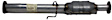 174734 Center Catalytic Converter, 2.4L, 4Cyl, CARB and Federal EPA Standards, 50-state Legal