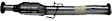 174734 Center Catalytic Converter, 2.4L, 4Cyl, CARB and Federal EPA Standards, 50-state Legal