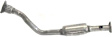 174827 Center Catalytic Converter, 2.4L, 4Cyl, CARB and Federal EPA Standards, 50-state Legal, Exact Fit Series, Direct Fit