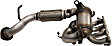 17486 Front Catalytic Converter, Federal EPA Standard, 46-State Legal (Cannot ship to CA, CO, NY or ME), Exact Fit Series