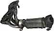 17491 Front Catalytic Converter, Federal EPA Standard, 46-State Legal (Cannot ship to CA, CO, NY or ME), Exact Fit Series, Direct Fit