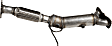 17494 Rear Catalytic Converter, 3.2L, 6Cyl, Federal EPA Standard, 46-State Legal (Cannot ship to CA, CO, NY or ME), Exact Fit Series, Direct Fit