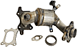 17500 Front Catalytic Converter, 1.5L, 4Cyl, Federal EPA Standard, 46-State Legal (Cannot ship to CA, CO, NY or ME), Exact Fit Series, Direct Fit
