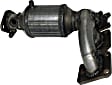2016 Hyundai Santa Fe - Front, Passenger Side Catalytic Converter, 6 Cyl 3.3L, Federal EPA Standard, 46-State Legal (Cannot ship to CA, CO, NY or ME), FWD, Manifold Converter - Firewall Side, Exact Fit Series