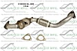 17516 Driver Side Catalytic Converter, 3.6L, 6Cyl, Federal EPA Standard, 46-State Legal (Cannot ship to CA, CO, NY or ME), Exact Fit Series, Direct Fit