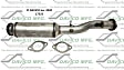 17525 Rear Catalytic Converter, 2.0L, 4Cyl, Federal EPA Standard, 46-State Legal (Cannot ship to CA, CO, NY or ME), Exact Fit Series, Direct Fit