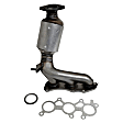 17573 Front, Passenger Side OE Replacement Series Catalytic Converter, FWD Federal EPA Standard, 46-State Legal (Cannot ship to CA, CO, NY or ME)