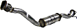 175789 Center Catalytic Converter, 3.1L, 6Cyl, CARB and Federal EPA Standards, 50-state Legal, Exact Fit Series, Direct Fit