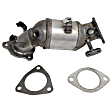 17620 Front Catalytic Converter, 2.0L, 4Cyl, Federal EPA Standard, 46-State Legal (Cannot ship to CA, CO, NY or ME), OE Replacement Series, Direct Fit
