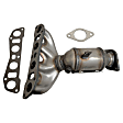 17622 Front Catalytic Converter, 2.0L, 4Cyl, Federal EPA Standard, 46-State Legal (Cannot ship to CA, CO, NY or ME), OE Replacement Series, Direct Fit
