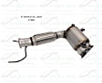17660 Front Catalytic Converter, 1.5L, 3Cyl, Federal EPA Standard, 46-State Legal (Cannot ship to CA, CO, NY or ME), Direct Fit