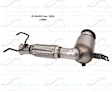 17660 Front Catalytic Converter, 1.5L, 3Cyl, Federal EPA Standard, 46-State Legal (Cannot ship to CA, CO, NY or ME), Direct Fit