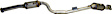 18081 Driver Side Catalytic Converter, 3.2L, 6Cyl, Federal EPA Standard, 46-State Legal (Cannot ship to CA, CO, NY or ME), Standard Series, Direct Fit
