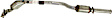 18081 Driver Side Catalytic Converter, 3.2L, 6Cyl, Federal EPA Standard, 46-State Legal (Cannot ship to CA, CO, NY or ME), Standard Series, Direct Fit