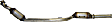 18083 Driver Side Catalytic Converter, Federal EPA Standard, 46-State Legal (Cannot ship to CA, CO, NY or ME), Standard Series, Direct Fit